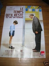 AFFICHE FILM / LE TEMPS QU'IL RESTE  / ELIA SULEIMAN / EXCELLENT ETAT