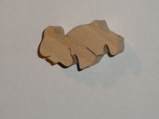 bonhomme en bois à décorer