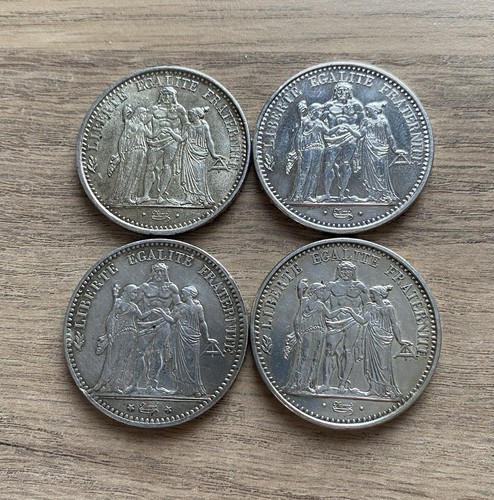 Pièces monnaies argent - pièces,