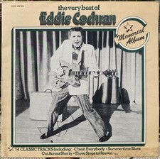 33t Eddie Cochran - The Very Best Of - LP - 1975