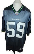 Maillot Reebok Seattle Seahawks NFL taille L n° 59 Curry avec autographe