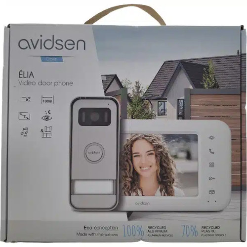 Portier vidéo avidsen elia - vidéo,