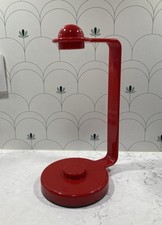 Vintage dérouleur de papier essuie-tout GUZZINI Rouge 1990's