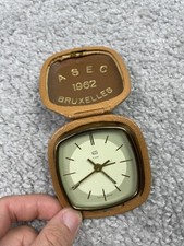 Horloge de Voyage Mécanique Remontage Manuel - UMF RUHLA 5 Rubis Made In Germany