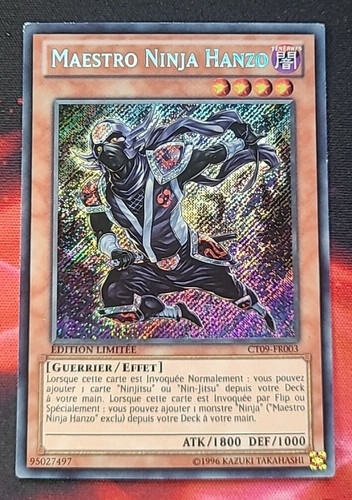 Yugioh maestro ninja hanzo - hanzo, ed