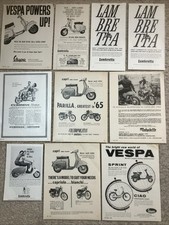 Vintage Scooter Advertisements