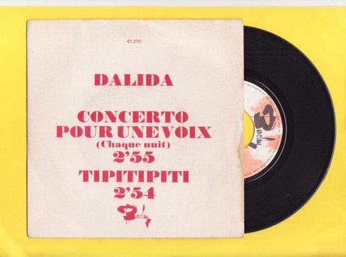 Dalida juke box très rare - dalida,