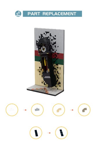 Grandfather clock model - grandfather,