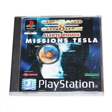 Jeu Playstation PS1 boîtier vide / Command & Conquer Alerte Rouge Missions Tesla