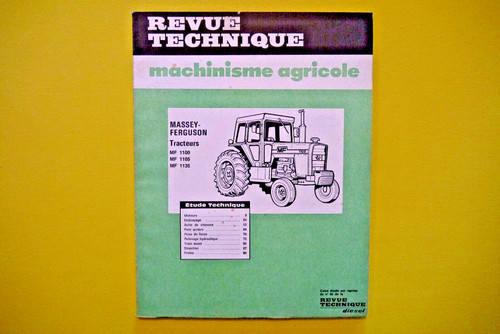 Revue technique machinisme - technique,
