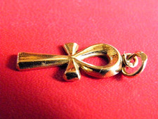 PENDENTIF ANKH OR 18 K POINCON
