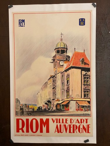 Affiche ancienne authentique - affiche,