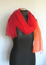 NEUF écharpe en lin écharpe