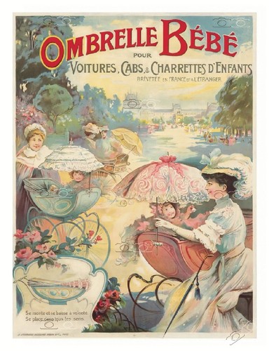 Publicité ombrelle bébé - ombrelle,