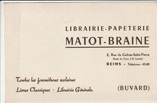 A93 ancien buvard librairie - buvard,