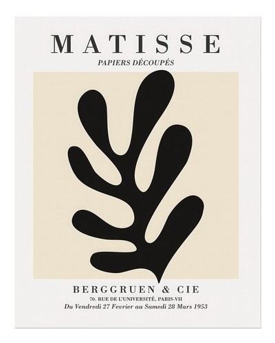 Affiche art mural - affiche, matisse