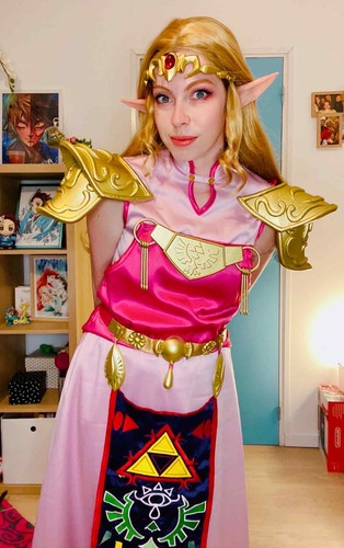 Cosplay zelda ocarina of - (ocarina,