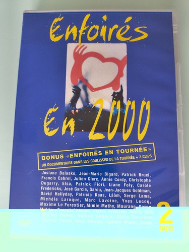 Dvd les enfoirés - dvd, 2000-