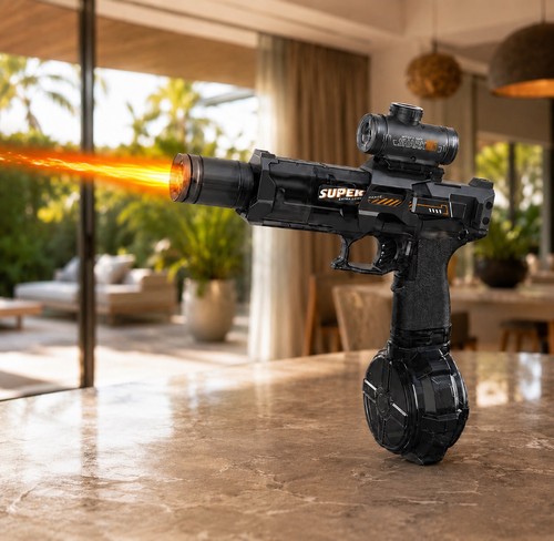 Pistolet eau électrique - pistolet, à