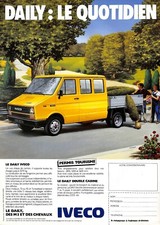 IVECO UTILITAIRES / LE DAILY DOUBLE CABINE / PROSPECTUS