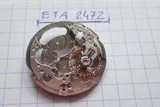 ETA 2472 : Balancier complet + coq + platine