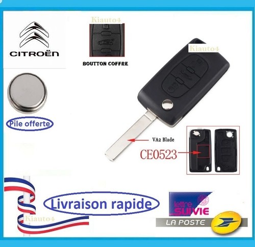 Coque clé plip - , bt