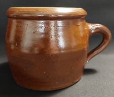 Pot à graisse ancien en grès