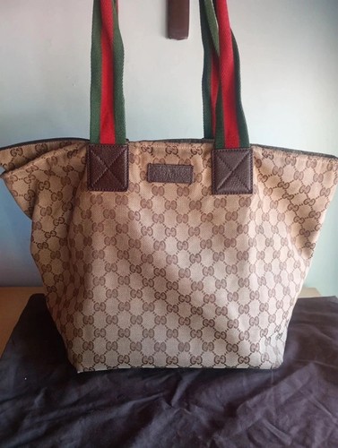 Gucci tote bag logo - gucci,
