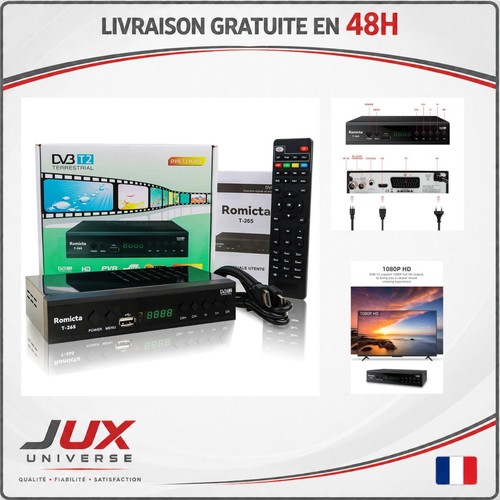 Décodeur tnt dvb - tnt, dvb-t2/c