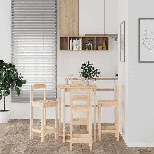 Ensemble bar pcs bois de - de,