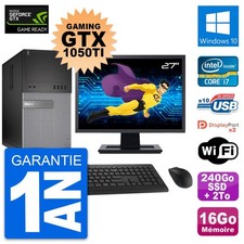 Dell 7020 ecran gaming - pc, 27"