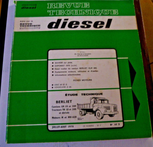 Revue technique berliet tr - revue,