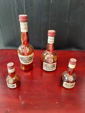 4 Miniatures(MIGNONNETTES) Bouteilles Vides de Grand Marnier Made France
