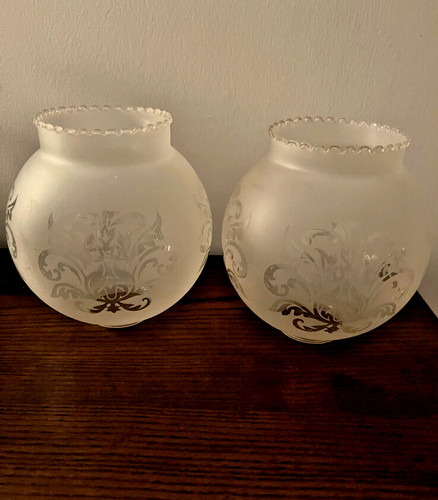 Globes boules verre grave - boules,
