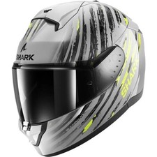 Casque Intégral Moto Shark Ridill 2 Assya Say Anthracite Noir Jaune
