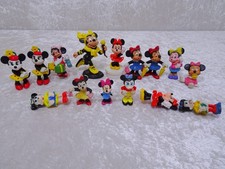 15 X Walt Disney Plastique Figurine Minnie Mouse - Vintage