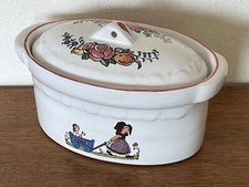 Magnifique Terrine HANSI en ceramique ELCHINGER / Faience Alsace / TBE !