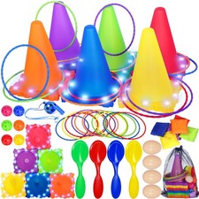 Jeu Lumineux D’Anneaux Et De