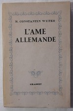 CONSTANTIN-WEYER : L'âme