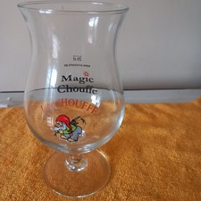 1 verre 25cl bière CHOUFFE inscription au verso