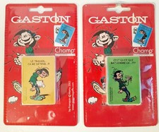 2 BRIQUETS CHAMP A GAZ GASTON LAGAFFE 2002 FRANQUIN