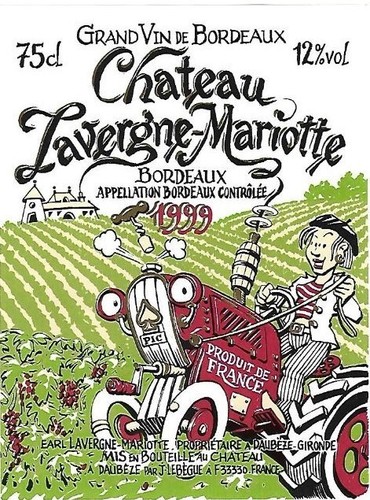 Etiquette vin collector - bd,