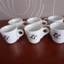6 tasses  café GILBERT 7  cl