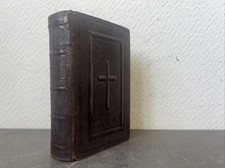 Ancien Paroissien Romain 1891 Tours Livre Cuir