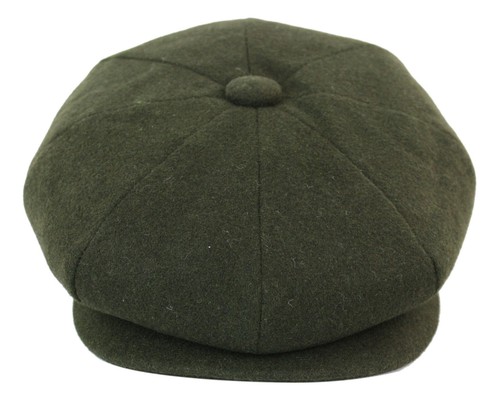 Chapeau laine olive vert - en,