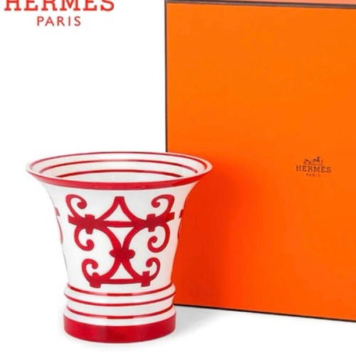 Vase fleur porcelaine - , rouge
