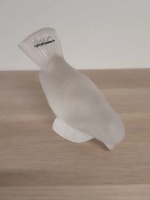 Moineau en cristal Lalique