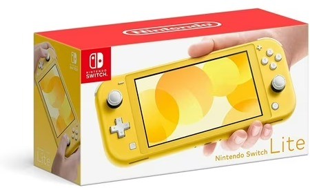 Nintendo switch lite jaune - switch,