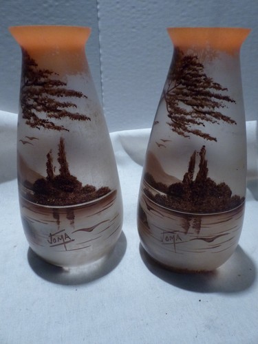 Paire vases signe - paire,