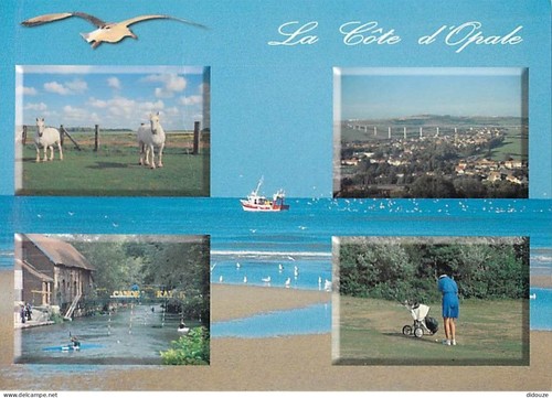 Carte postale cote - -, 62